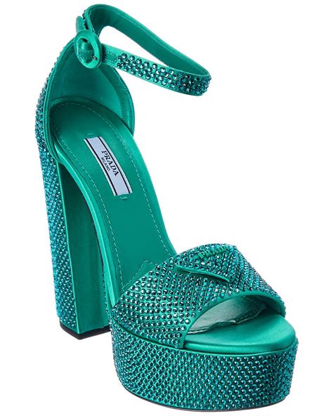 prada crystal sandals|prada plexiglass sandals.